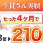 フォロワーはいるのに売れない女性起業家へ｜入会4ヶ月で売上3.8倍・210万円を達成した恋愛コーチの話